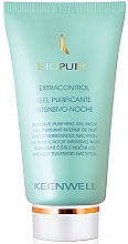 Düfte, Parfümerie und Kosmetik Intensiv reinigendes Nachtgel für das Gesicht - Keenwell Biopure Intensive Purifying Gel Night