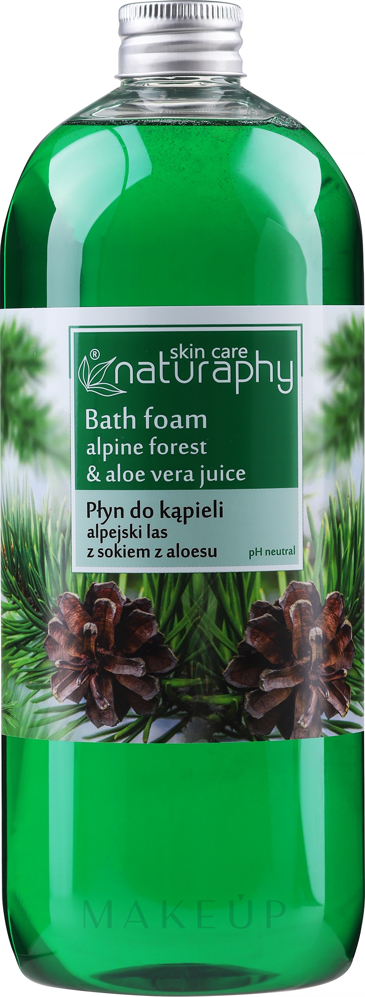 Badeschaum Alpin & Aloe Vera - Naturaphy Bath Foam — Bild 1000 ml