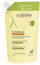 Düfte, Parfümerie und Kosmetik Reinigungsöl für Dusche und Bad - A-Derma Exomega Control Emollient Shower Oil Eco Refill (Refill)