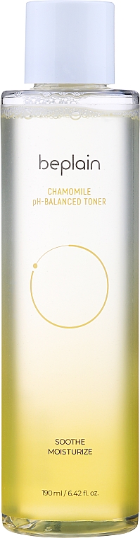 Beruhigendes und pH-balancierendes Gesichtstonikum mit Kamillenextrakt - Be Plain Chamomile pH-Balanced Toner — Bild N1