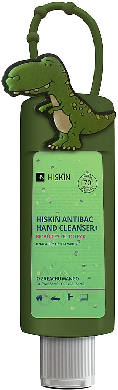 Antibakterielles Handgel für Kinder Dinosaurier - HiSkin Antibac Hand Cleanser+ — Bild N1