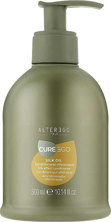 Conditioner für widerspenstiges und krauses Haar - Alter Ego CureEgo Silk Oil Silk Effect Conditioner — Bild N1