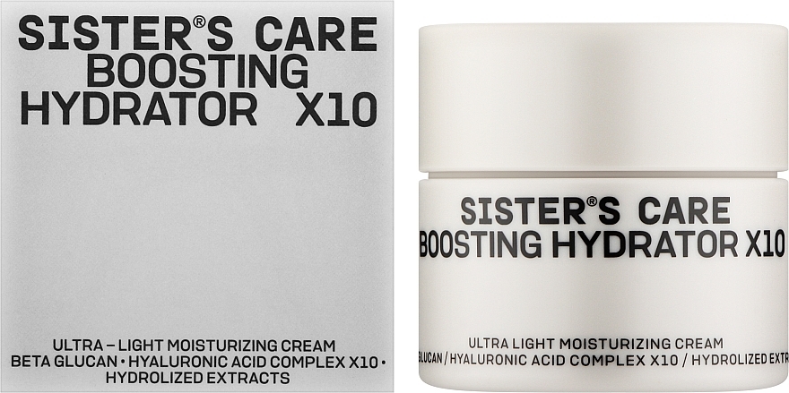 Feuchtigkeitsspendende Gelcreme - Sister's Aroma Boosting Hydrater X10  — Bild N1
