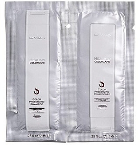 Haarpflegeset - Healing ColorCare Color-Preserving (Shampoo 7ml + Conditioner 7ml) — Bild N1