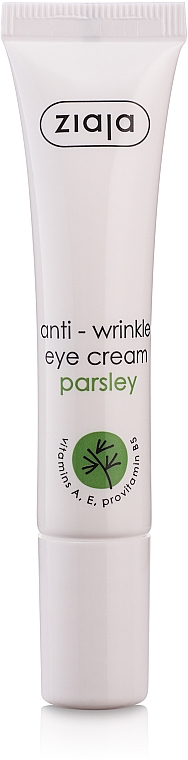 Augencreme mit Petersilie - Ziaja Cream Eye And Eyelid Anti-Wrinkle Parsley — Bild N1