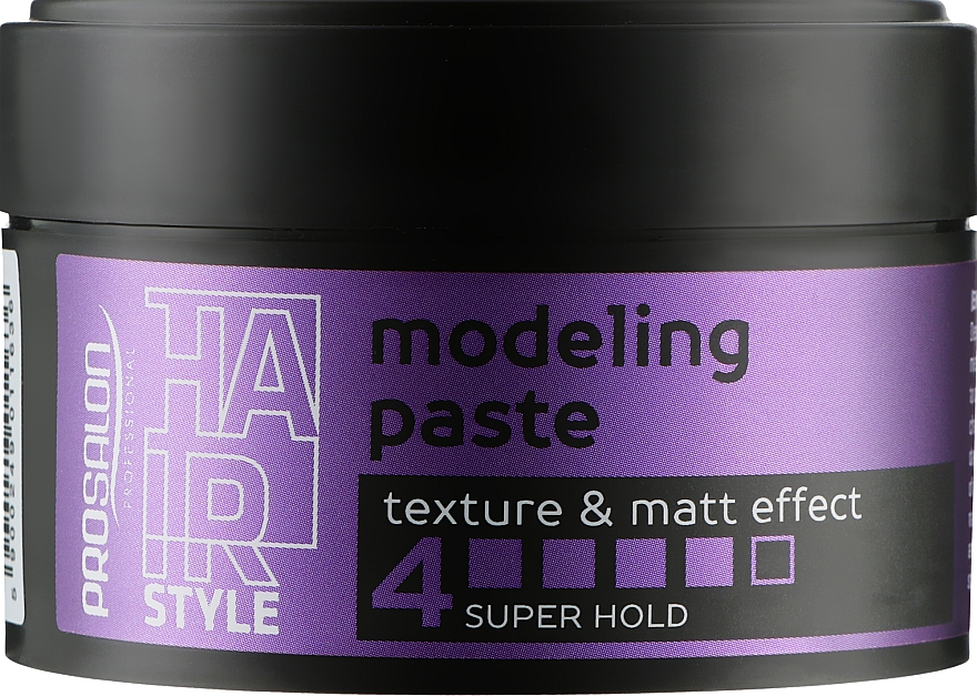 Modellierende Haarpaste Level 4 - Prosalon Styling Hair Style Modeling Paste Texture & Matt Effect 4 Super Hold — Bild N1
