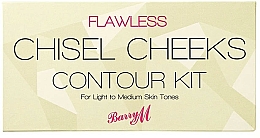 Düfte, Parfümerie und Kosmetik Palette für Reisen - Barry M Flawless Chisel Cheeks Contour Kit