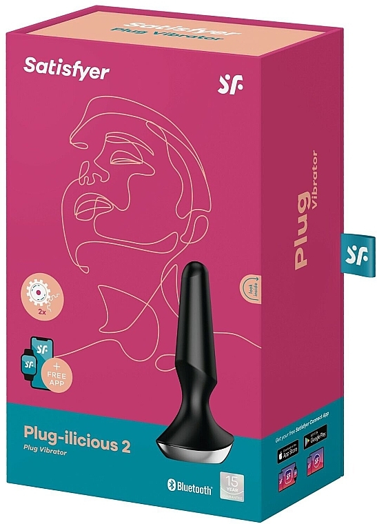 Analplug schwarz - Satisfyer Plug-Ilicious 2 — Bild N1