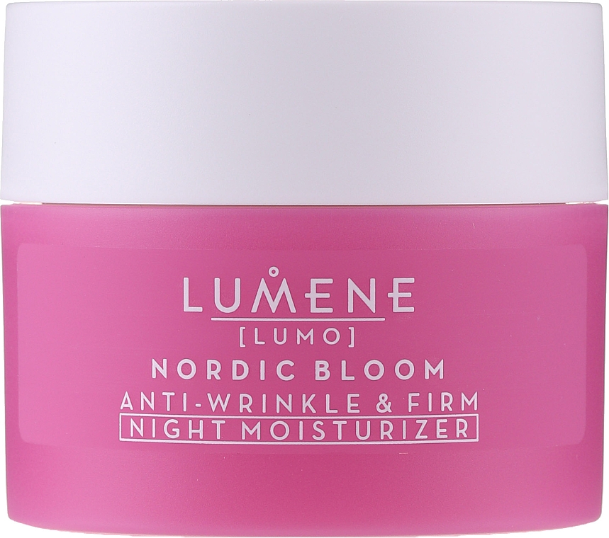 Straffende Anti-Falten Nachtcreme für das Gesicht - Lumene Lumo Nordic Bloom Anti-wrinkle & Firm Night Moisturizer — Bild N3