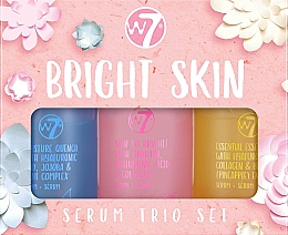 Düfte, Parfümerie und Kosmetik Rasierset - W7 Bright Skin Serum Trio Set (ser/3x30ml)