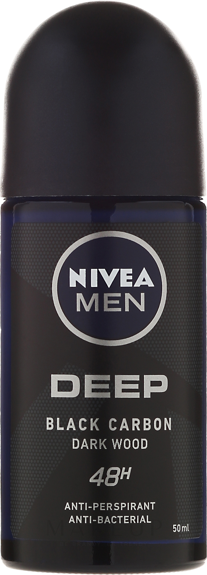 Deo Roll-on Antitranspirant - NIVEA Men Deep Anti-Perspirant — Bild 50 ml