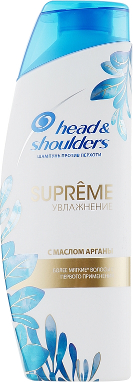Feuchtigkeitsspendendes Shampoo mit Arganöl - Head & Shoulders Supreme — Bild N1