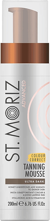 Selbstbräunungsmousse ultra dunkel - St. Moriz Advanced Colour Correcting Tanning Mousse Ultra Dark — Bild N1