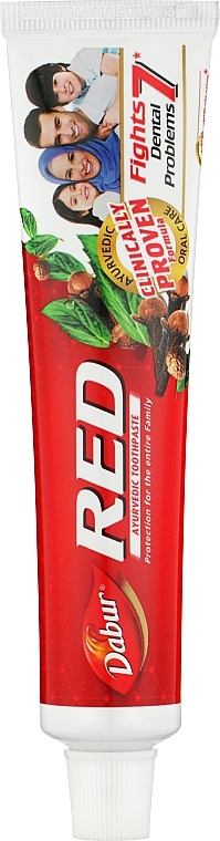 Ayurvedische Zahnpasta mit Kräuterextrakten Red - Dabur Red