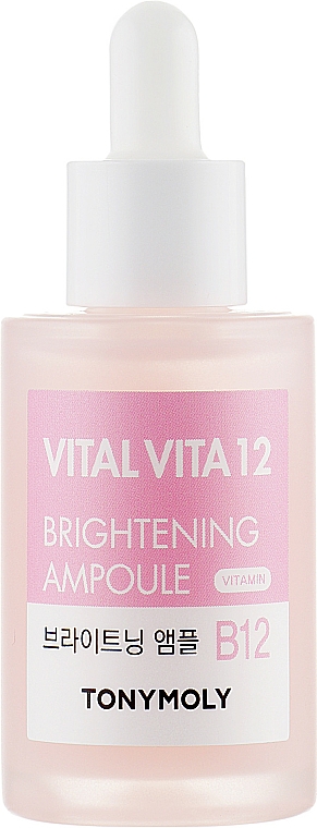Aufhellende Gesichtsessenz mit Vitamin B12 und Peptiden - Tony Moly Vital Vita 12 Brightening Ampoule B12 — Bild N1