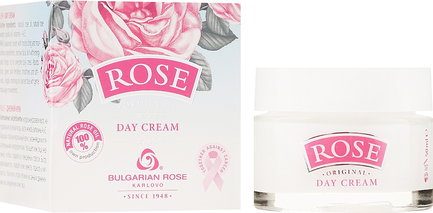 Tagescreme mit Rosenöl - Bulgarian Rose Rose Day Cream