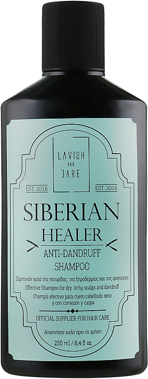 Anti-Schuppen Shampoo für Männer mit Minzöl und Zinksalz - Lavish Care Siberian Healer Anti-Dandruff Shampoo — Bild N3