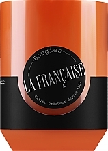Duftkerze Orange-Mandarine - Bougies La Francaise Tangerin Orange Scented Pillar Candle 45H  — Bild N1