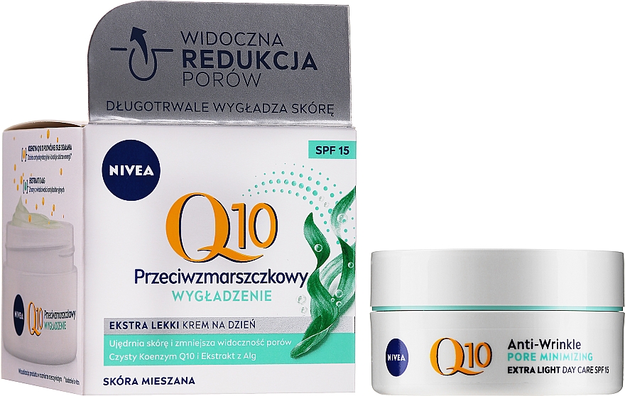 Feuchtigkeitsspendende Anti-Falten-Tagescreme für Mischhaut - Nivea Q10 Power — Bild N7