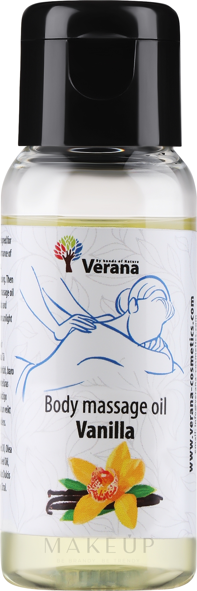 Massageöl für den Körper Vanilla - Verana Body Massage Oil  — Bild 30 ml