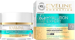 Intensiv regenerierendes und verjüngendes Creme-Konzentrat für Tag und Nacht 70+ - Eveline Cosmetics BioHyaluron Expert 70+ — Bild N1