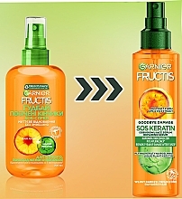 Spray für dünnes und geschädigtes Haar mit Amla-Öl-Extrakt und Keratin - Garnier Fructis SOS Spray Serum — Bild N3
