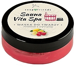 Düfte, Parfümerie und Kosmetik Gesichtsmaske Himbeere und Zitrone - Soap&Friends Sauna Vita Spa