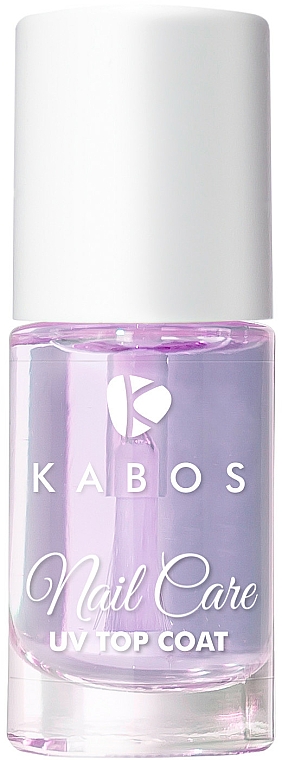 UV Nagelüberlack mit Neon-Effekt - Kabos Nail Care UV Top Coat — Bild N1