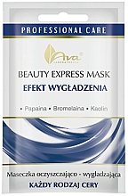 Düfte, Parfümerie und Kosmetik Enzym-Gesichtsreinigungsmaske - Ava Laboratorium Beauty Express Mask The Effect Of Smoothing