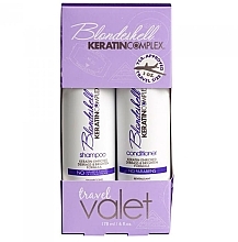 Düfte, Parfümerie und Kosmetik Haarpflegeset - Keratin Complex Blondshell Travel Valet (Shampoo 89ml + Conditioner 89ml)