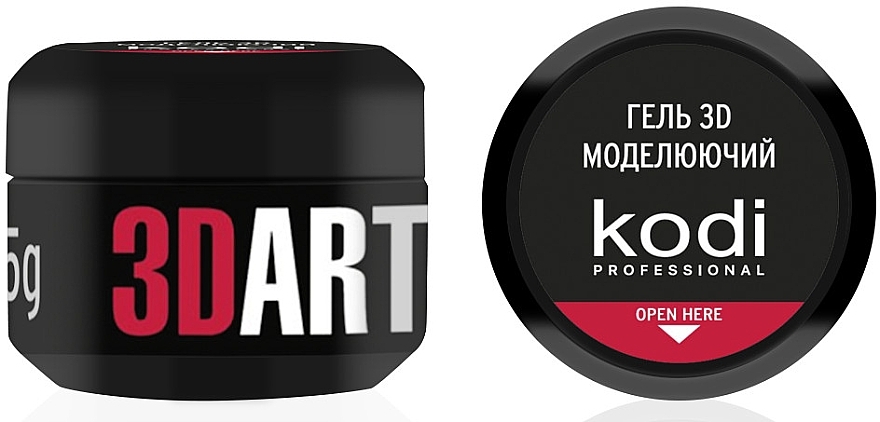 Modellierendes 3D-Art-Gel - Kodi Professional Modeling 3D Art Gel  — Bild N1