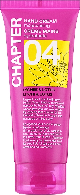 Handcreme mit Litschi und Lotus - Chapter 04 Lychee & Lotus Hand Cream — Bild N1