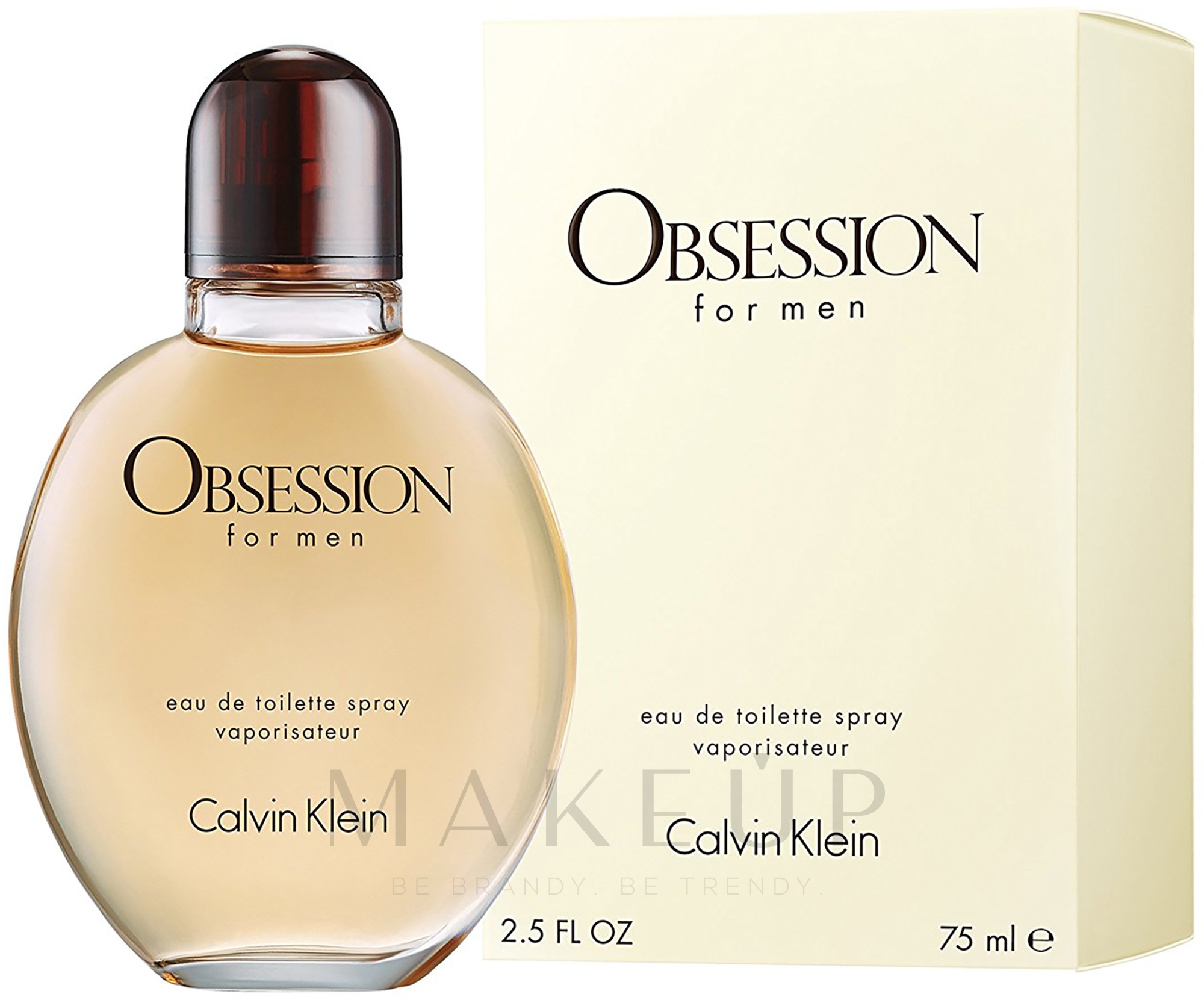 Calvin Klein Obsession For Men - Eau de Toilette — Bild 75 ml