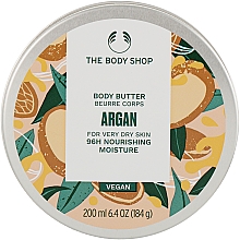 Pflegende Körperbutter mit Arganöl - The Body Shop Argan Body Butter Vegan — Bild N1