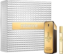 Düfte, Parfümerie und Kosmetik Paco Rabanne 1 Million $ - Duftset (Eau de Toilette 100ml + Eau de Toilette Mini 10ml)