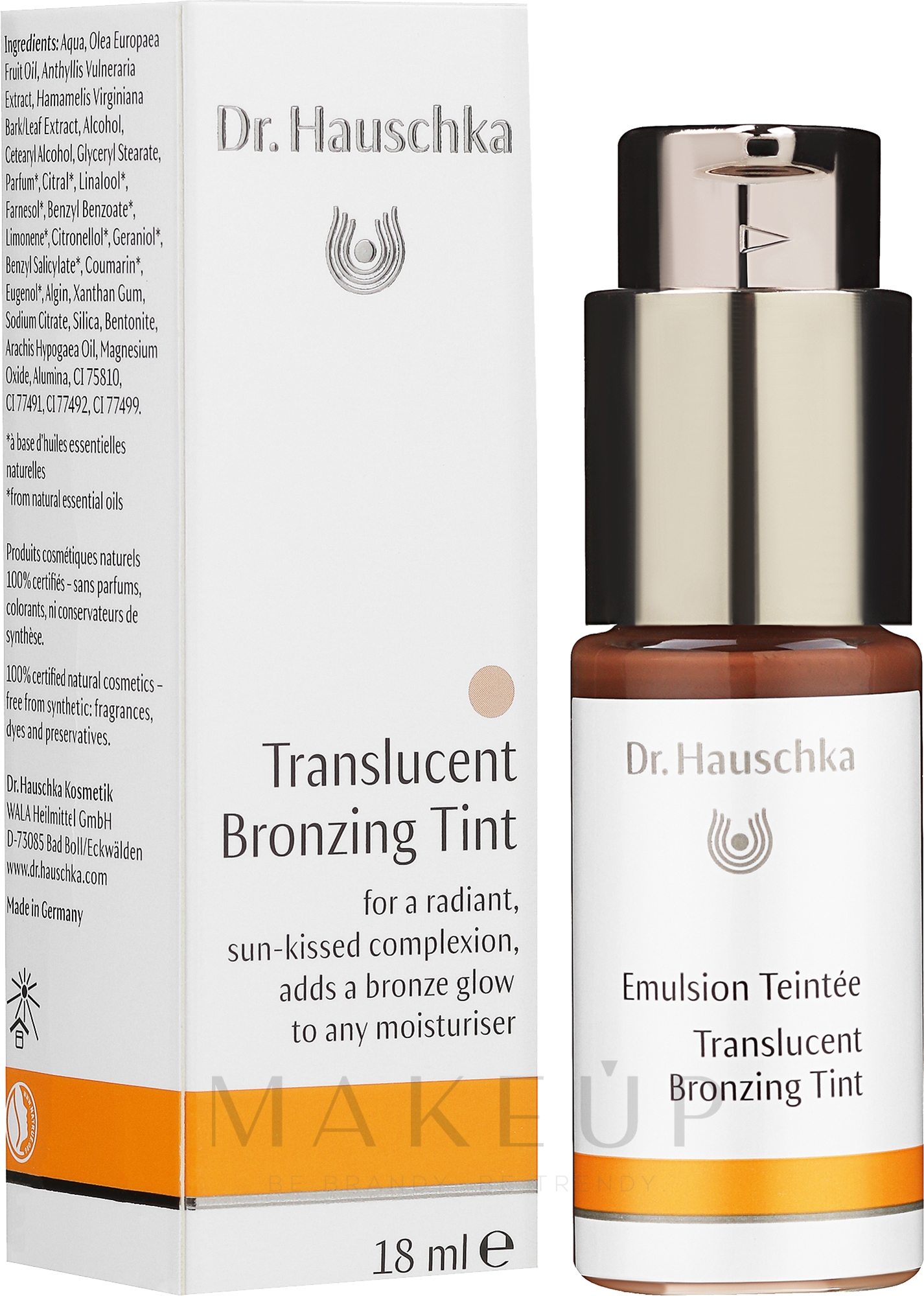 Tönungsfluid für das Gesicht - Dr. Hauschka Translucent Bronzing Tint — Foto 18 ml