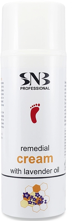 Fußcreme mit Propolis und Lavendelöl - SNB Professional Remedial Foot Cream With Propolis And Lavender Oil  — Bild N1