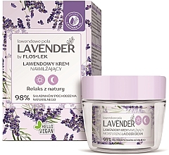 Feuchtigkeitsspendende Tages- und Nachtcreme mit Lavendel - Floslek Moisturizing Lavender Cream — Bild N1