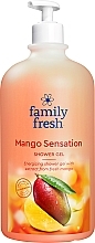 Energiespendendes Duschgel mit Mangoextrakt - Family Fresh Mango Sensation Shower Gel — Bild N2