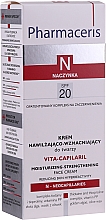 Feuchtigkeitsspendende und stärkende Gesichtscreme SPF 20 - Pharmaceris N Vita Capilaril Moisturizing-Strengthening Face Cream SPF20 — Bild N2