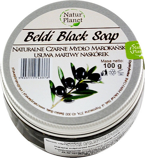 Schwarze marokkanische Seife - Natur Planet Moroccan Beldi Black Soap — Bild N4