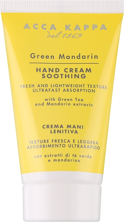 Handcreme - Acca Kappa Green Mandarin Hand Cream — Bild N1