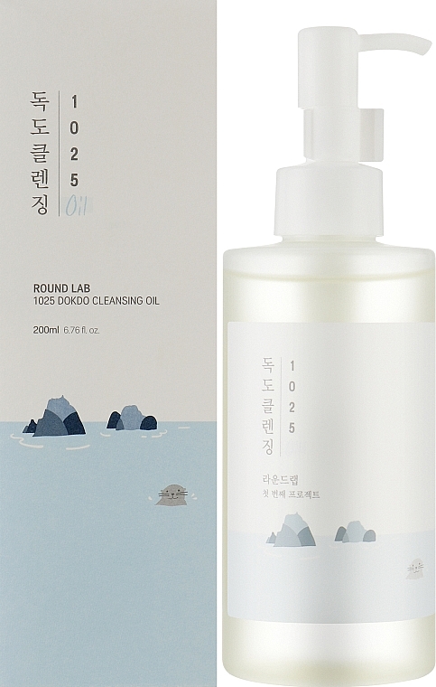 Hydrophiles Reinigungsöl  - Round Lab 1025 Dokdo Cleansing Oil  — Bild N3