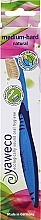 Zahnbürste mit auswechselbaren Borsten blau - Yaweco — Bild N1