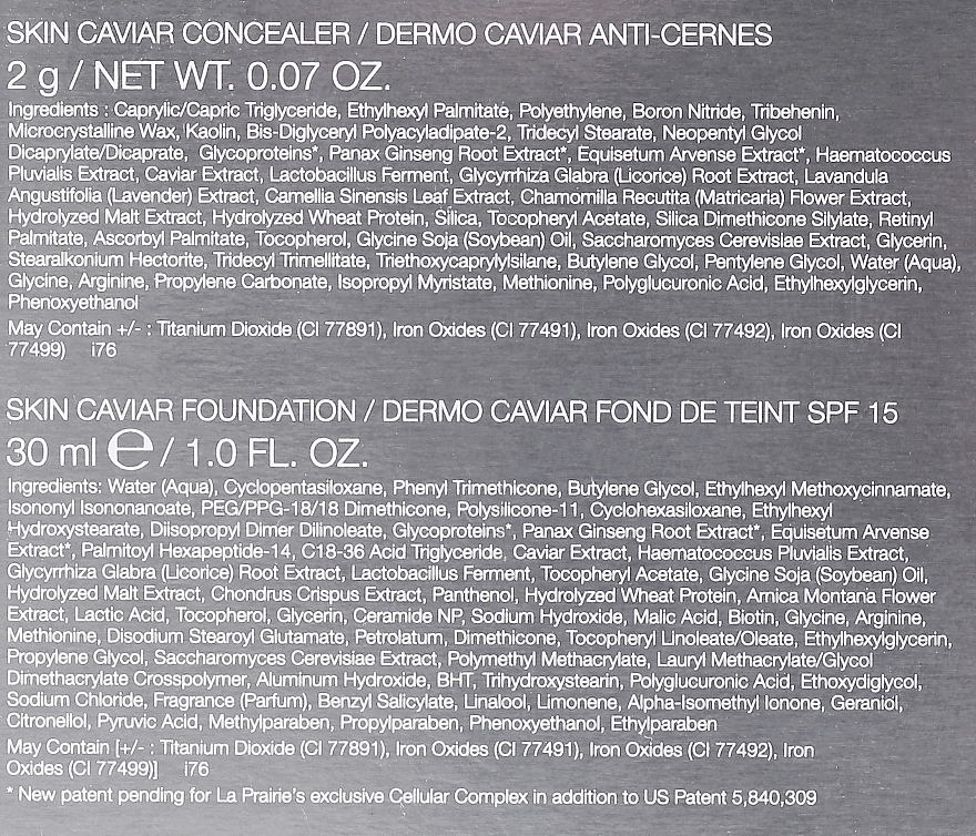 Concealer-Foundation mit Kaviarextrakt SPF 15 - La Prairie Skin Caviar Concealer Foundation SPF15 — Bild N3