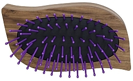 Mini-Haarbürste aus Holz - Anwen  — Bild N2