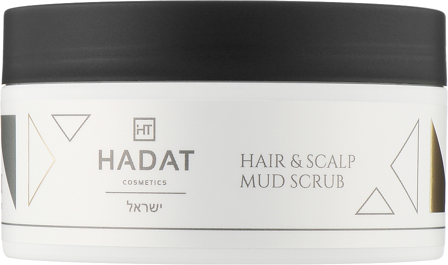 Reinigungspeeling mit Meersalz für Haar und Kopfhaut - Hadat Cosmetics Hair and Scap Mud Scrub — Bild N1