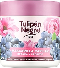 Maske zur Haarwiederherstellung - Tulipan Negro Hair Repairs & Protects Mask — Bild N1