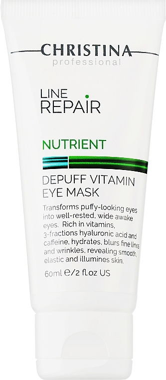Verjüngende Augenmaske - Christina Line Repair Nutrient Depuff Vitamin Eye Mask — Bild N2