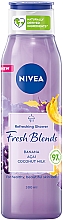 Düfte, Parfümerie und Kosmetik Duschgel mit Banane, Acai-Beeren und Kokosmilch - Nivea Fresh Blends Refreshing Shower Banana Acai Coconut Milk